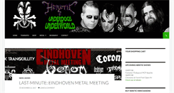 Desktop Screenshot of hereticmaniacs.com